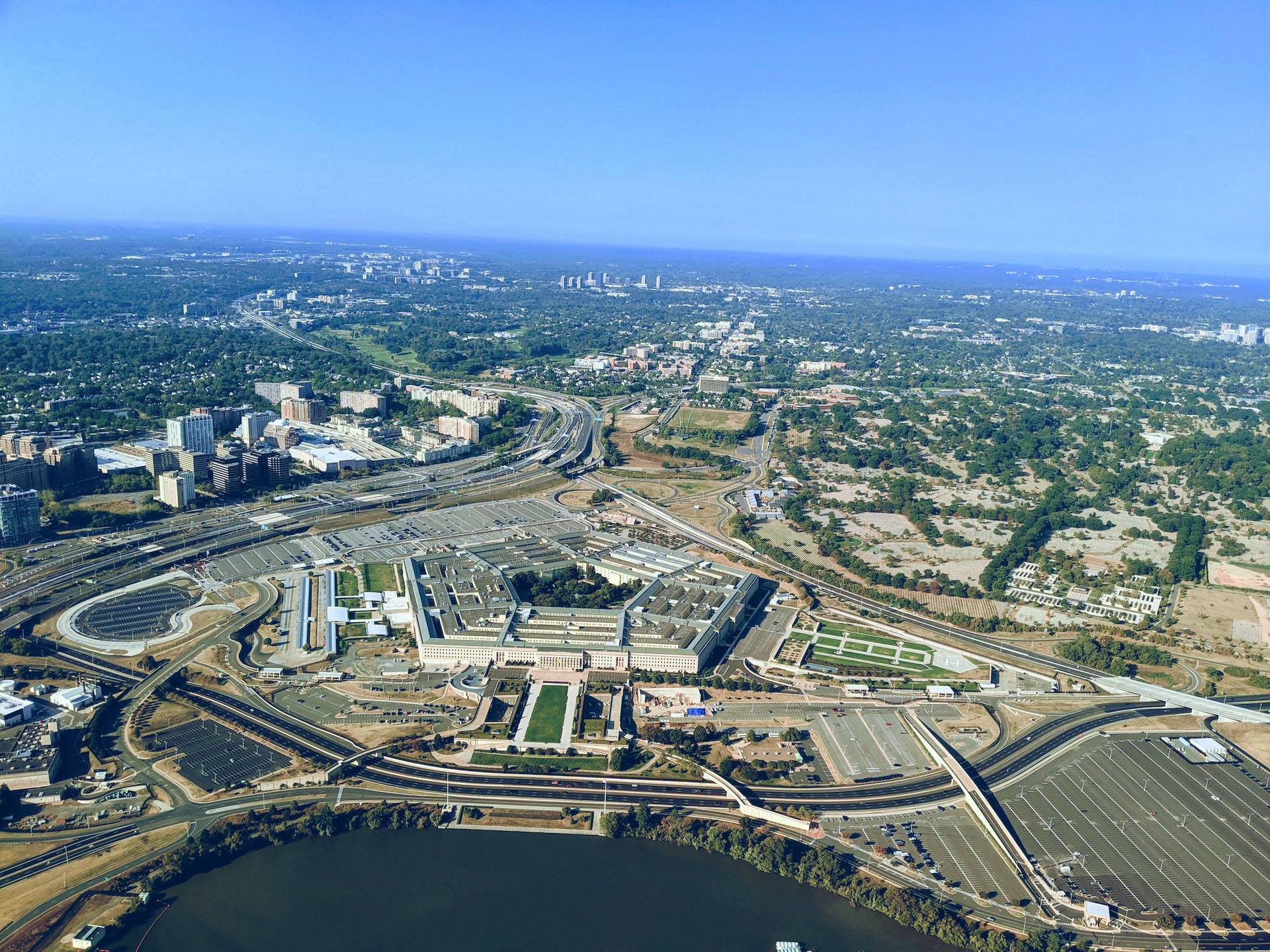 Ariel Photo of the Pentagon Ariel Photo of the Pentagon