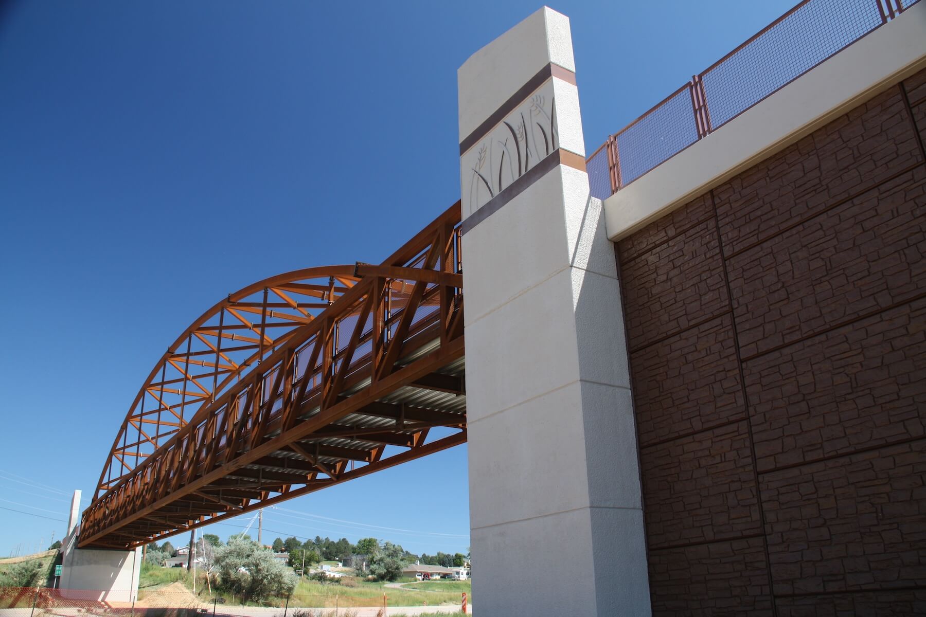 High Plains Connector Pedestrian Bridge in Parker, Colorado